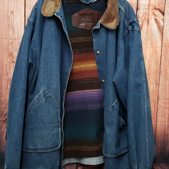 Woolrich Indian Blanket Lined Denim 